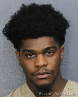 Mugshot of Malik Devon Butler booked in Broward County, Florida on August 21, 2026