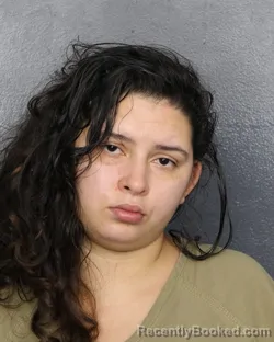 Mugshot of Sabrina Villalobos booked in Broward County, Florida on October 4, 2026