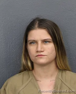 Mugshot of Hayley Michelle Stern booked in Broward County, Florida on October 8, 2026