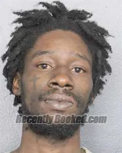 Booking photo from Broward County, Florida