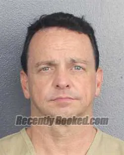 Booking photo from Broward County, Florida