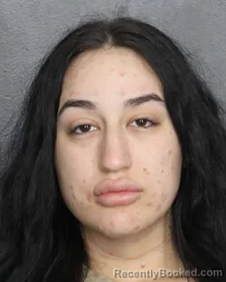 Booking photo from Broward County, Florida