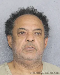 Booking photo from Broward County, Florida