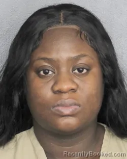 Booking photo from Broward County, Florida