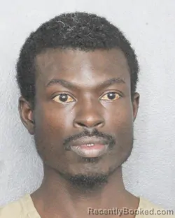 Mugshot of JUNIOR ORVIL booked in Broward County, Florida on March 11, 2026