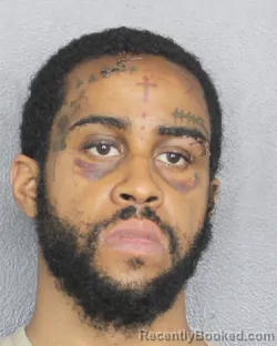Mugshot of JULIUS XAVIER SWEETWINE booked in Broward County, Florida on April 24, 2026