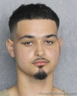 Mugshot of CHRISTOPER ALEXANDER ANDUJAR booked in Broward County, Florida on May 17, 2026