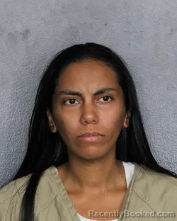 Mugshot of ANGELA DE FATIMA BETEGON booked in Broward County, Florida on June 22, 2026
