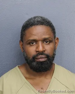 Mugshot of DAVIN SHERARD BUSH booked in Broward County, Florida on June 27, 2026
