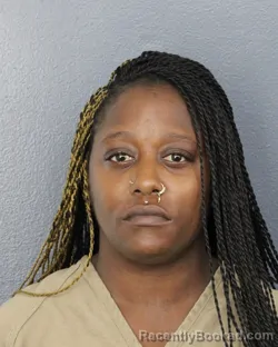 Mugshot of Chantelle Letitia Marshall booked in Broward County, Florida on July 31, 2026