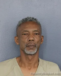 Mugshot of Wayne Lorenzo Sanderson booked in Broward County, Florida on August 19, 2026