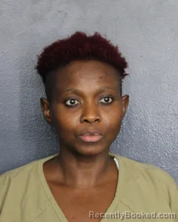 Mugshot of Suzie Stephen booked in Broward County, Florida on August 21, 2026