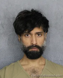 Mugshot of Ahmed Ali Bukhari booked in Broward County, Florida on October 4, 2026