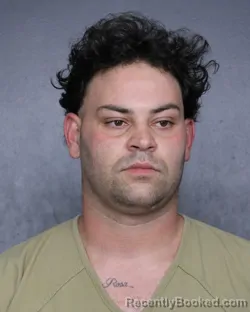 Mugshot of Miguel Angel Avila Rodriguez booked in Broward County, Florida on October 4, 2026