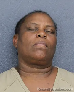 Mugshot of Andrea Juliet Harris booked in Broward County, Florida on October 7, 2026