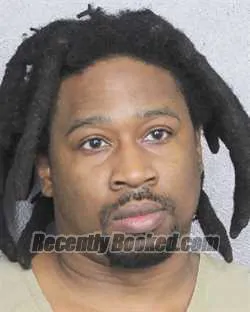 Booking photo from Broward County, Florida