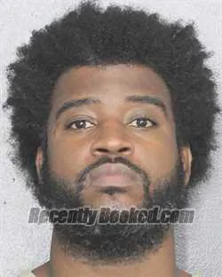 Booking photo from Broward County, Florida