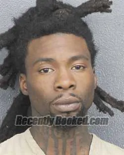 Booking photo from Broward County, Florida