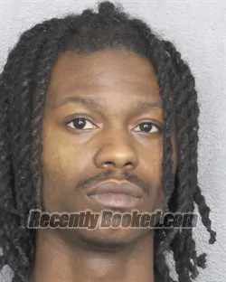 Booking photo from Broward County, Florida