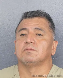 Mugshot of ARMANDO REYES TORRES booked in Broward County, Florida on March 13, 2026