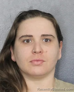 Mugshot of GEMMA AMICO booked in Broward County, Florida on April 24, 2026