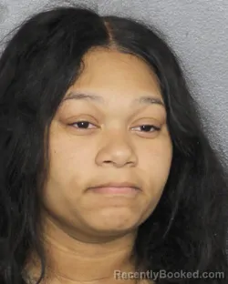 Mugshot of DEMETRIA MARIE COLUMBUS booked in Broward County, Florida on May 6, 2026