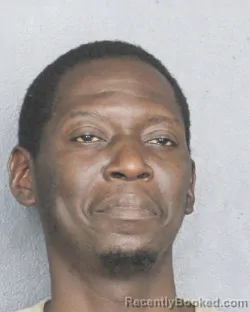Mugshot of EDSON RICARLO TOUSSAINT booked in Broward County, Florida on May 13, 2026