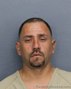 Mugshot of GABRIEL LUIS CUBANO booked in Broward County, Florida on June 12, 2026