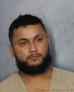Mugshot of JORGE ORLANDO TEJEDA ZELAYA booked in Broward County, Florida on June 20, 2026