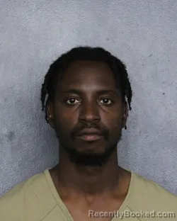 Mugshot of ANDY JUNIOR JEAN BAPTISTE booked in Broward County, Florida on June 26, 2026
