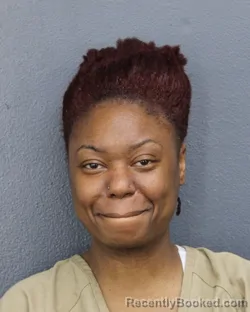 Mugshot of TIFFIANIE JANELLE LUCAS booked in Broward County, Florida on June 27, 2026