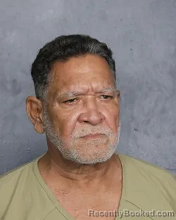 Mugshot of Francisco Ortiz Ramos booked in Broward County, Florida on July 28, 2026