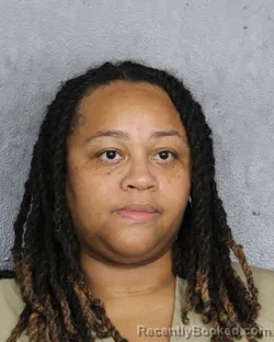 Mugshot of Ivory Sharmane Martin booked in Broward County, Florida on August 1, 2026
