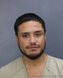 Mugshot of Christopher Mendoza booked in Broward County, Florida on August 3, 2026