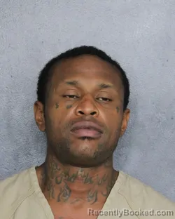 Mugshot of Jarvarus Jermaine Warthen booked in Broward County, Florida on August 8, 2026
