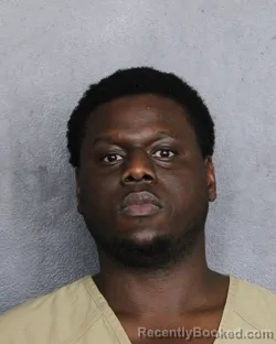 Mugshot of Quewayne Rippton Budham booked in Broward County, Florida on October 5, 2026