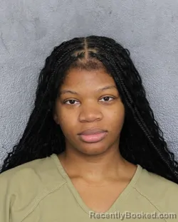 Mugshot of Asia Vivian Foreman booked in Broward County, Florida on October 6, 2026