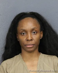 Mugshot of Kimiesha Anastacia Dyer booked in Broward County, Florida on October 13, 2026