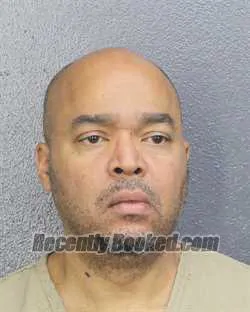 Booking photo from Broward County, Florida