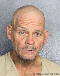 Booking photo from Broward County, Florida