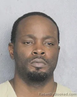 Booking photo from Broward County, Florida