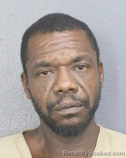 Booking photo from Broward County, Florida