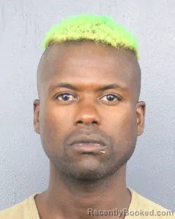 Mugshot of GREGORY ANTWONE ALEXANDER booked in Broward County, Florida on May 14, 2026