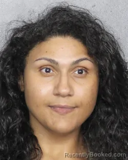 Mugshot of YASMARI CUBILETE booked in Broward County, Florida on May 19, 2026