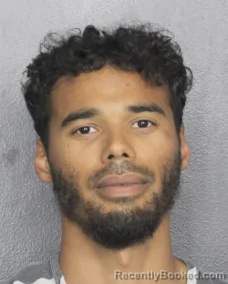 Mugshot of CHRISTIAN MARCUS JACKSON booked in Broward County, Florida on May 29, 2026