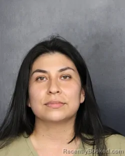 Mugshot of ELYSIA CYNTHIA ZAMORA booked in Broward County, Florida on June 21, 2026