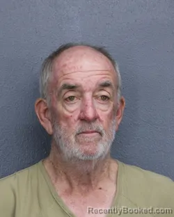 Mugshot of PETER HUGHES booked in Broward County, Florida on June 28, 2026