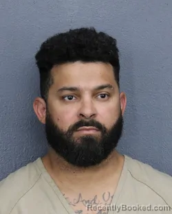 Mugshot of Hector Luis Ortiz booked in Broward County, Florida on July 29, 2026
