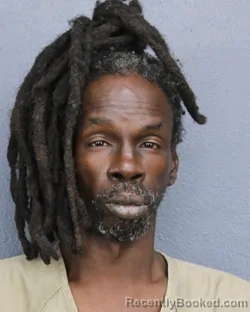 Mugshot of Robert Lee White booked in Broward County, Florida on July 31, 2026