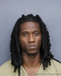Mugshot of Kerbie Pierre booked in Broward County, Florida on August 1, 2026